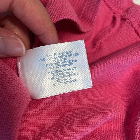 Ralph Lauren long sleeve shirt pink !! 3 months ! - Picture 6 of 6